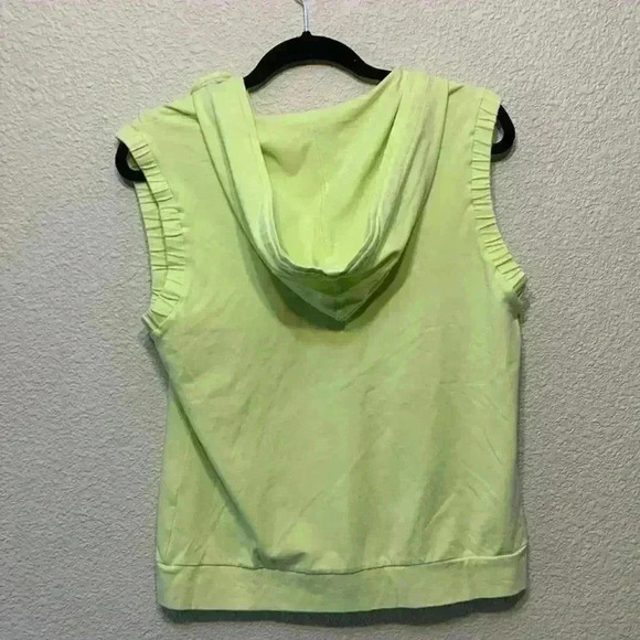 Pendleton swimsuit cover up sz M summer vaca beach resort yellow light green - Picture 6 of 8